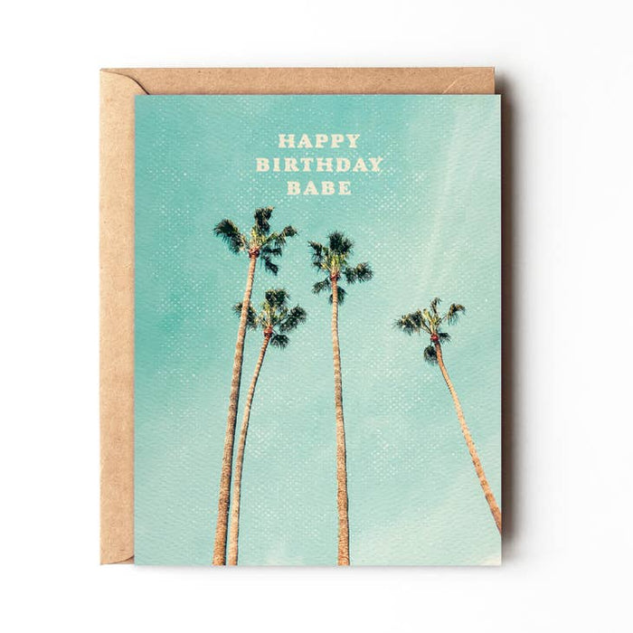 Happy Birthday Babe Card