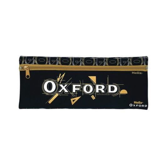 Helix Oxford Pencil Case Black 13" X 5" - Office R Us Lagos