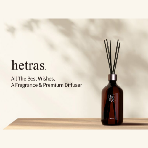 Hetras Find Nature Here Diffuser 500ml 2pk Hotel Wood