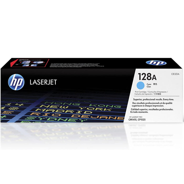 HP 128A toner cyan - Genuine HP CE321A Original Toner cartridge - tonerandink.co.za