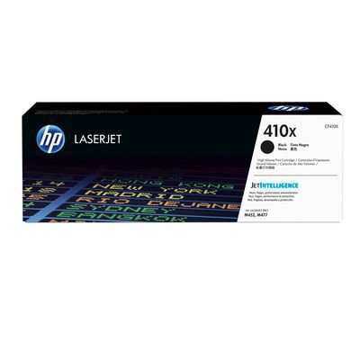 HP 410X High Yield Black Original LaserJet Toner Cartridge Page Yield 6500 CF410X