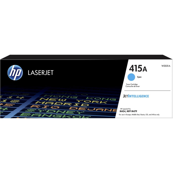 HP 415A Cyan Original LaserJet Toner Cartridge - W2031A