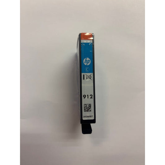 HP 912 Cyan Original Ink Cartridge - 3YL77AE Letterbox Friendly