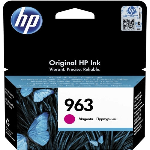 HP 963 Magenta Original Ink Cartridge - 3JA24AE