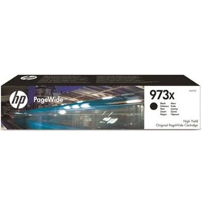 HP 973X High Yield Black Original PageWide Cartridge Page Yield 10K L0S07AE