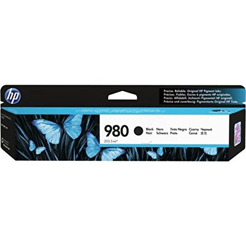 HP 980 Black Original Ink Cartridge Page Yield 10K D8J10A