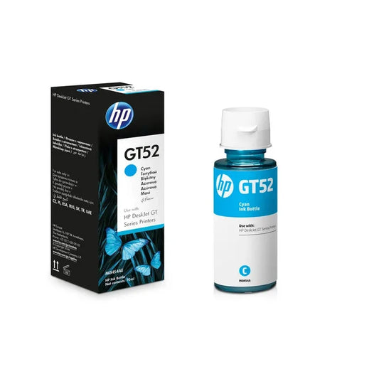 HP GT52 Cyan Original Ink Bottle - M0H54AE