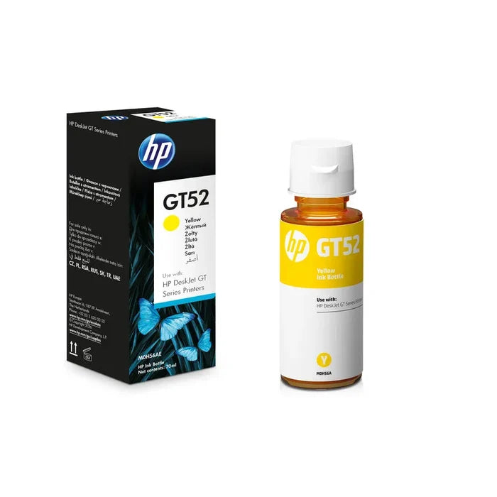 HP GT52 Yellow Original Ink Bottle - M0H56AE