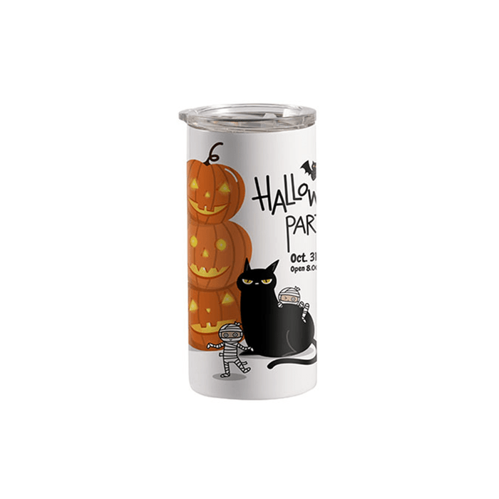 HPN SubliCraft 12 oz. White Sublimation Stainless Steel Lowball Tumbler - HeatPressNation