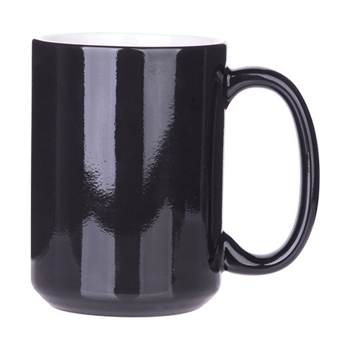 HPN SubliCraft 15 oz. Glossy Color Changing Ceramic Sublimation Mug - 36 per Case - HeatPressNation