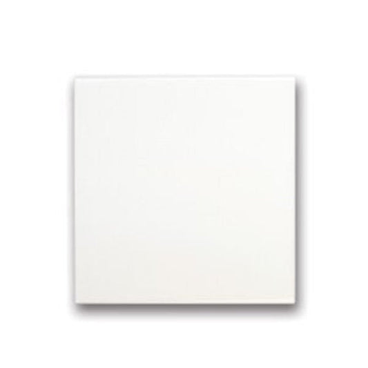 HPN SubliCraft 6" x 6" White Gloss Sublimation Ceramic Tile - 36 per Case - HeatPressNation