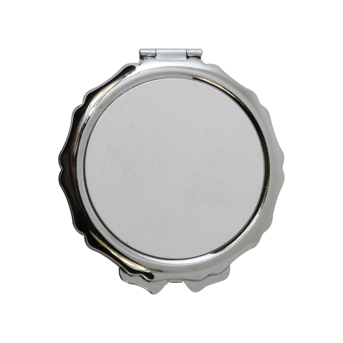 HPN SubliCraft Sublimation Compact Mirror - 36 per Case - HeatPressNation