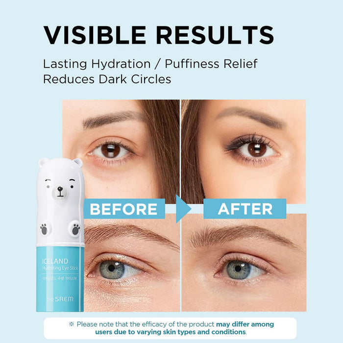 The SAEM Iceland Hydrating Eye Stick Nudie Glow Australia