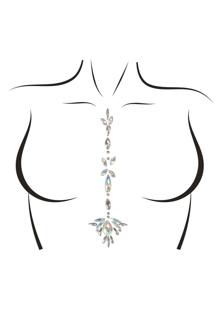 87996 leg avenue jade adhesive body jewels sticker