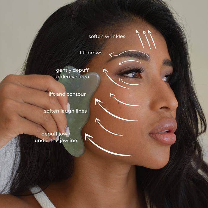 Nusa Holistick-Jade Gua Sha Tool-Skincare-NusaHolistickGuaSha2-The Detox Market |