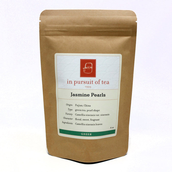 Jasmine Pearls Green Tea retail bag