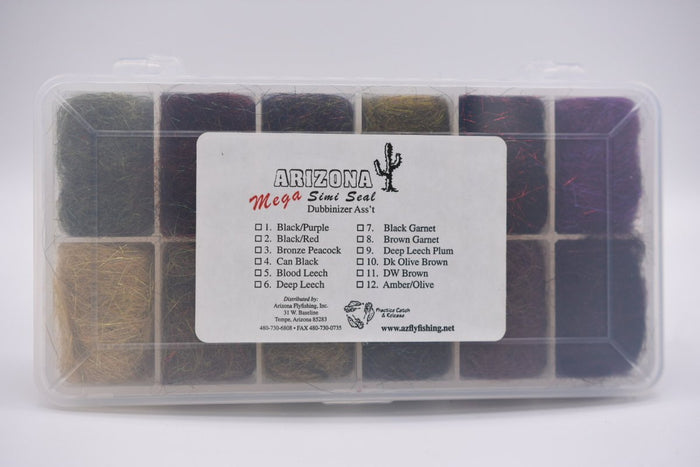 John Rohmer Arizona Mega Simi Seal Dubbing Dispenser - Spawn Fly Fish - John Rohmer