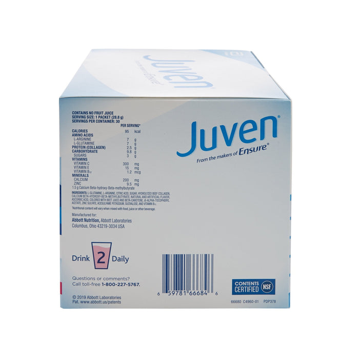 Juven Therapeutic Nutrition Drink Mix, Fruit Punch Flavor - 66680-Single - LL Medico