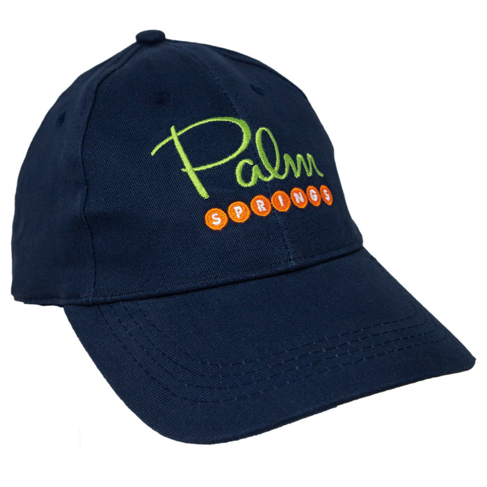 Kids Navy Palm Springs Baseball Cap - Destination PSP