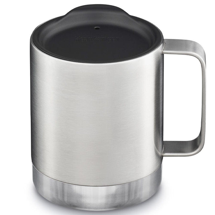 Klean Kanteen Insulated Camp Mug Tumbler Lid 12oz 355ml - Brushed Stainless