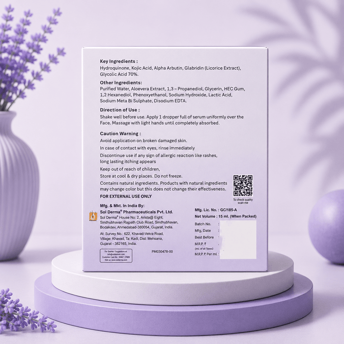 Kozisol HQ Intense Skin Brightening Serum - Cosmosentials