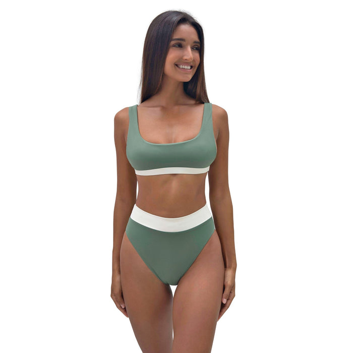 KYA Abbey Reversible Swim Top - Sage / Bone - Destination PSP