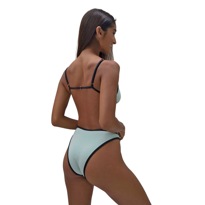 KYA Parker Reversible Swim Bottom - Minty / Black - Destination PSP