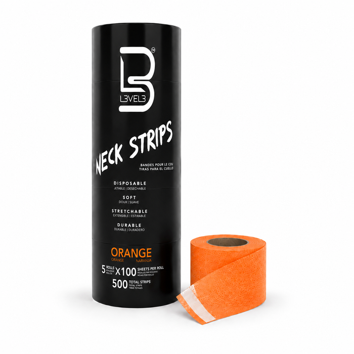 L3VEL3™ Neck Strip Paper - Orange