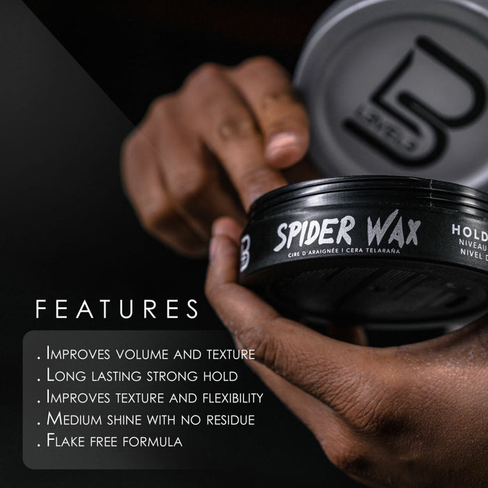 L3VEL3™ Spider Wax - Fiber Texture Wax
