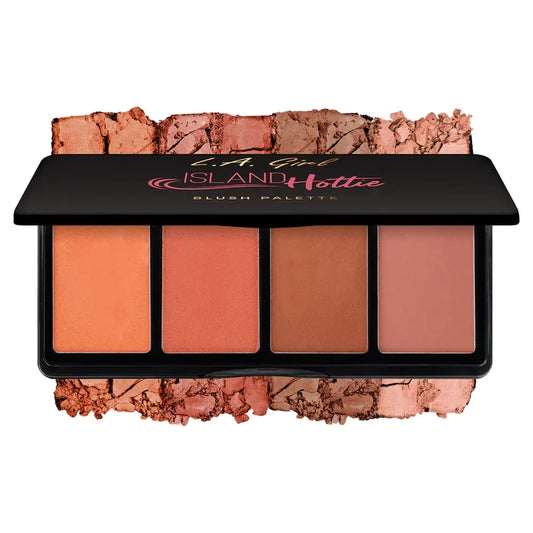 L.A. Girl Fanatic Blush Palette - Island Hottie