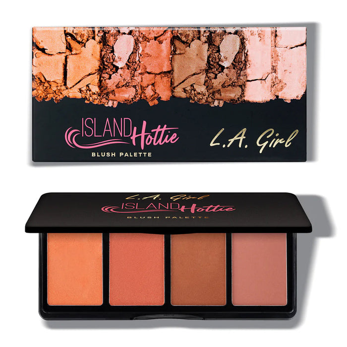 L.A. Girl Fanatic Blush Palette - Island Hottie