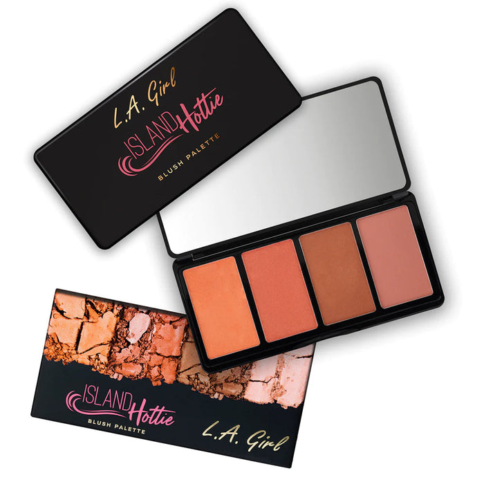 L.A. Girl Fanatic Blush Palette - Island Hottie