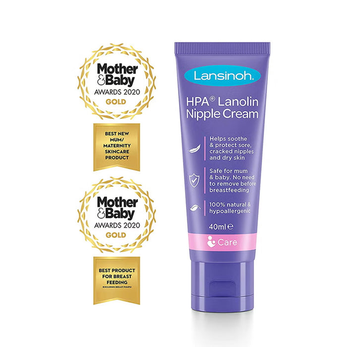 Lansinoh HPA Lanolin Nipple Cream - 40ml, Nursing & Feeding