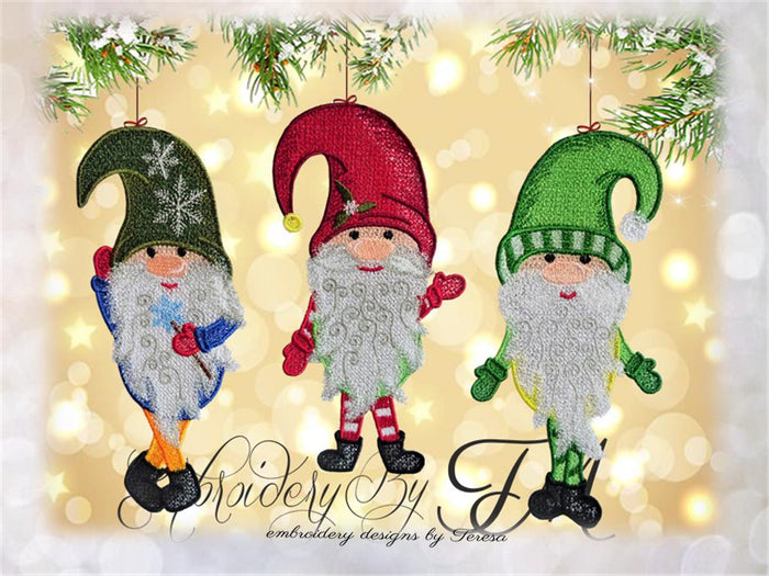 Large  set gnomes - Christmas and Spring / two sizes