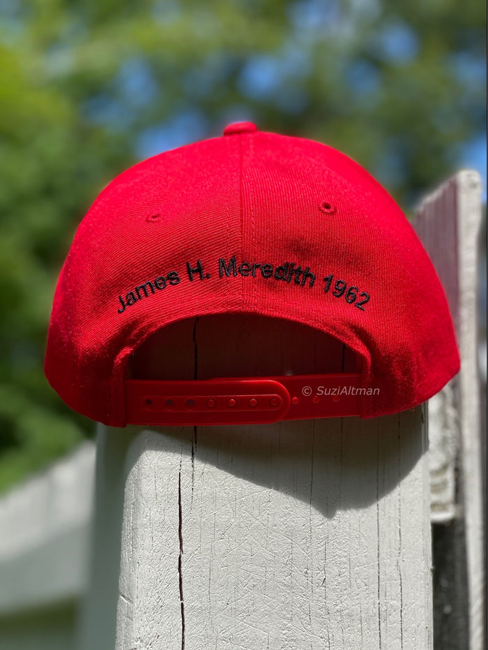 Limited Edition CLASSIC CURVED BRIM  New Miss Baseball Hat (all red brim) Now available in Navy (all navy brim)