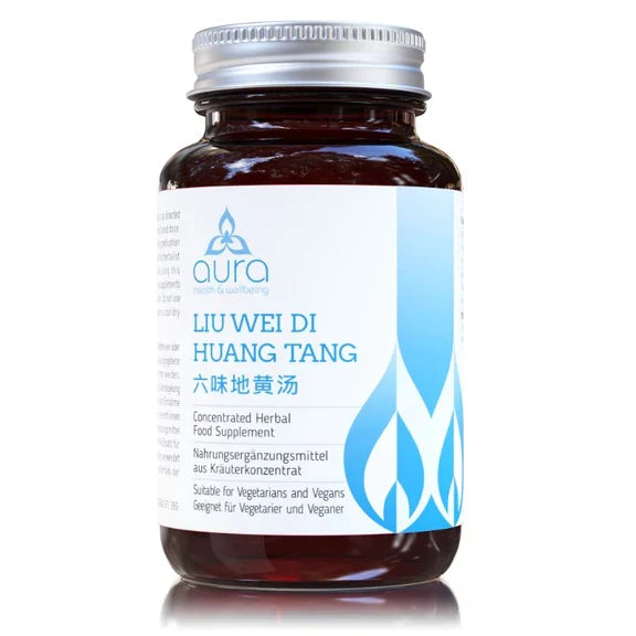 Liu Wei Di Huang Wan - Aura Herbs 600mg (60 tablets)