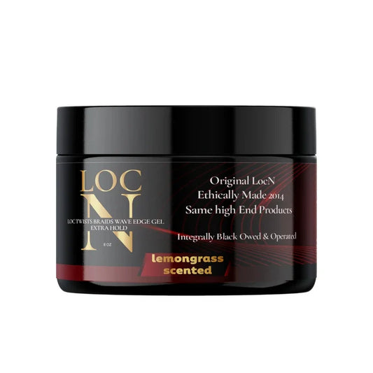 Loc N Loc Twist Braids Edge Gel Extra Hold Lemongrass 8oz