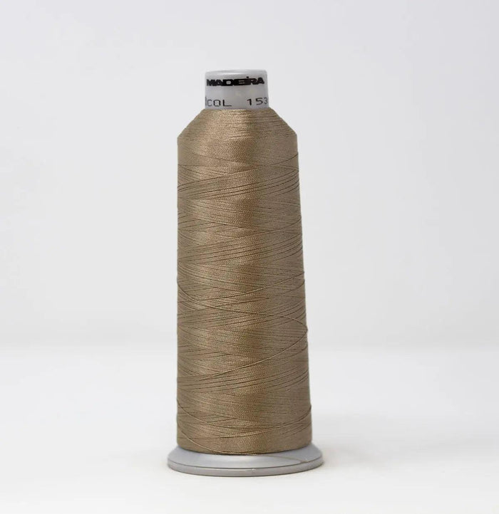 Madeira Polyneon 1535 Tarnished Taupe Embroidery Thread 5500 Yards