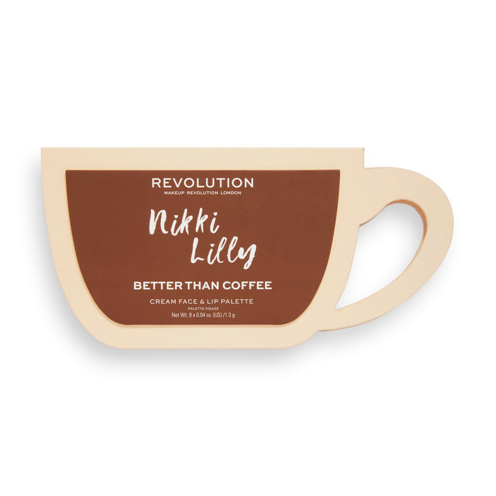 Makeup Revolution x Nikki Lilly Coffee Cup Cream Face & Lip Palette