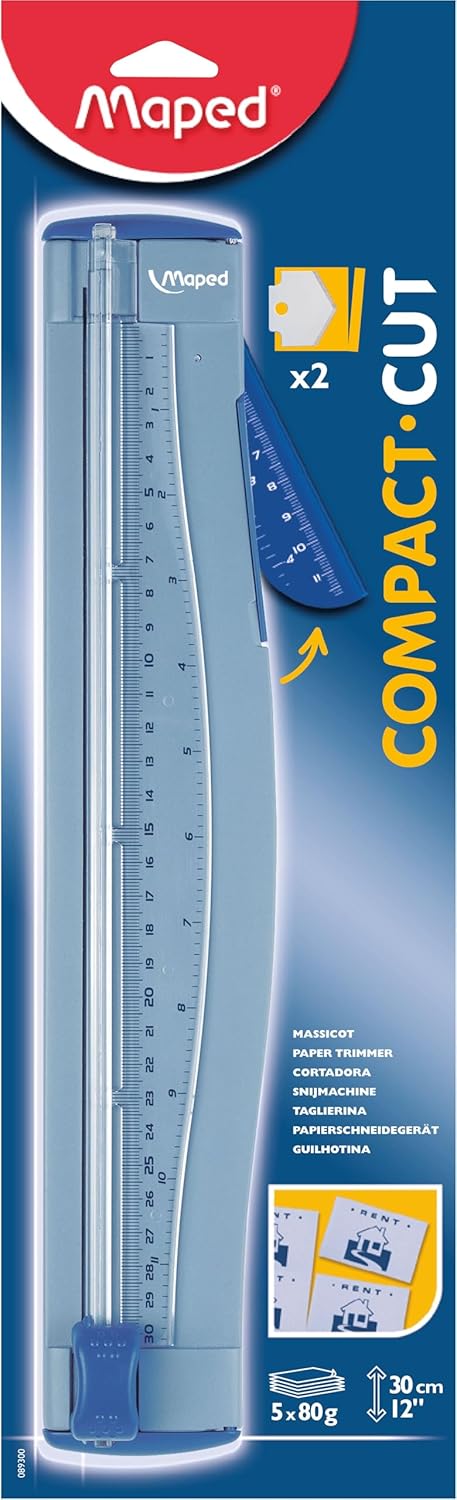 Maped Paper Trimmer Compact Cut Cm-In Opaque 5S - Office R Us Lagos