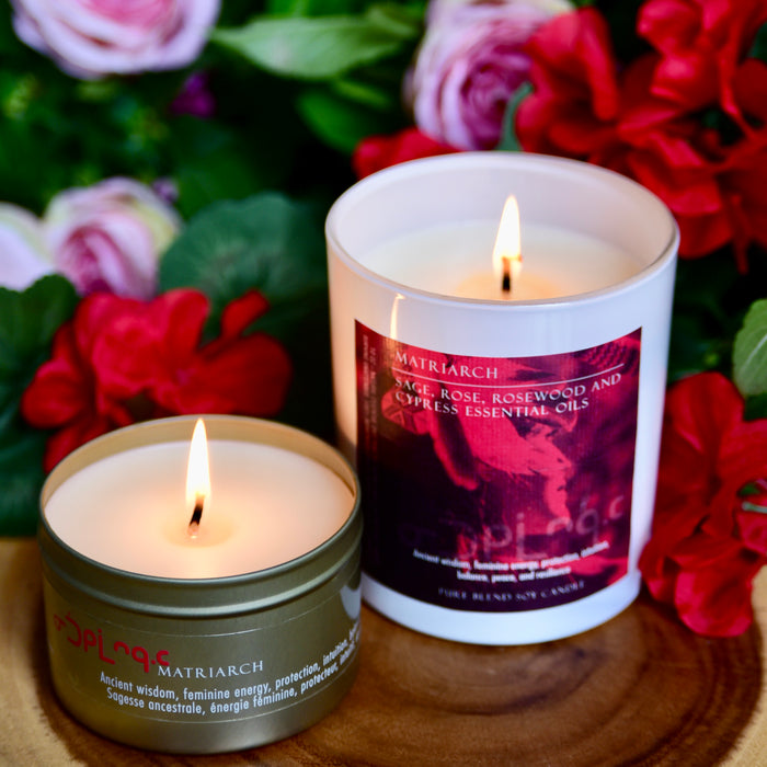 Matriarch - 8oz Infused* Travel Tin - LODGE Soy Candles