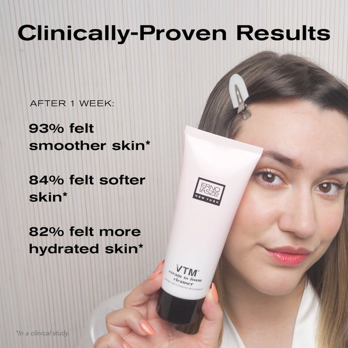 Clinically-Proven Results
After 1 Week:
93% felt smoother skin*
84% felt softer skin*
82% felt more hydrated skin*

*In a clinical study.