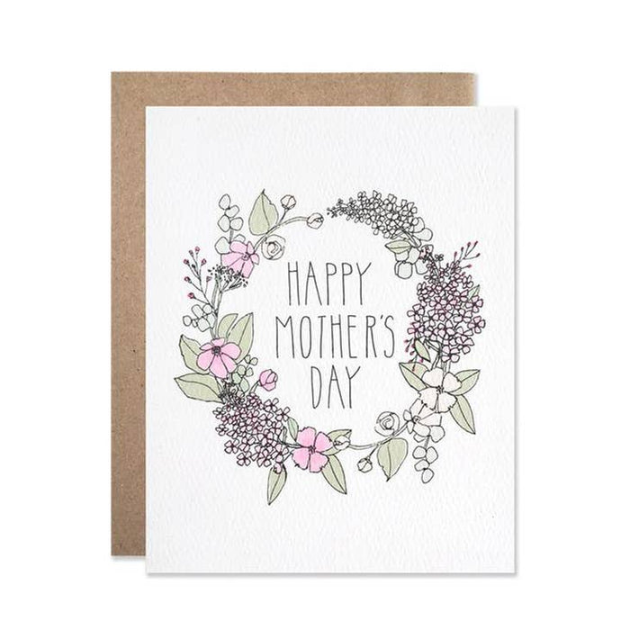 Mother's Day Wreath Card
