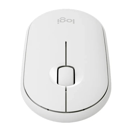 Mouse (Raton) Logitech Pebble M350 Blanco | Bluetooth - Panamá
