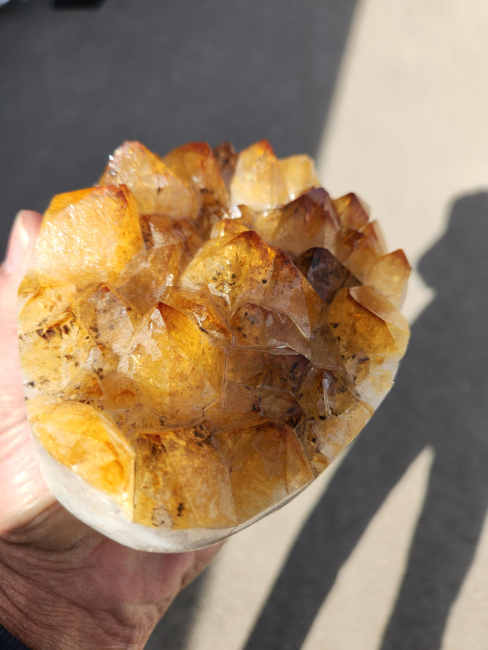 Natural Citrine Egg Cluster: The Perfect Blend of Beauty, Positivity, and Financial Success - Shwasam