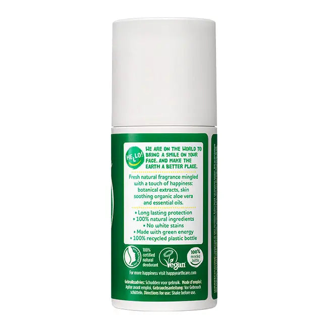 Natuurlijke Deodorant Roller Bergamot Cedarwood Happy Earth