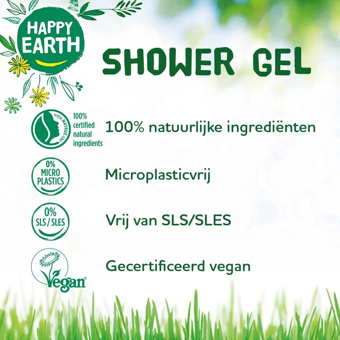 Floral Shower Gels Gift Set Happy Earth