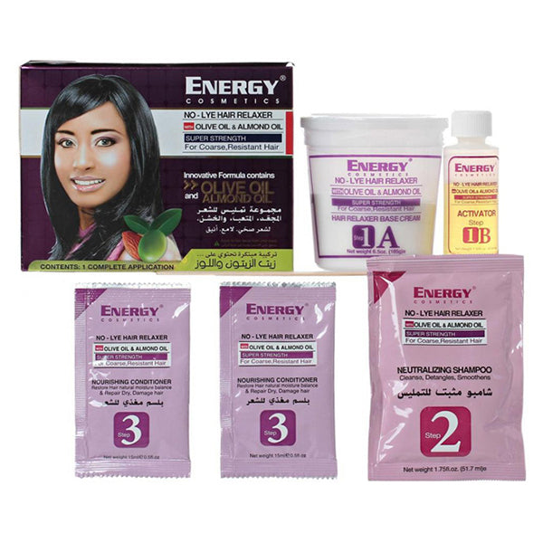 NAZIH ENERGY REGULAR HAIR RELAXER KIT - Makkah Pharmacy