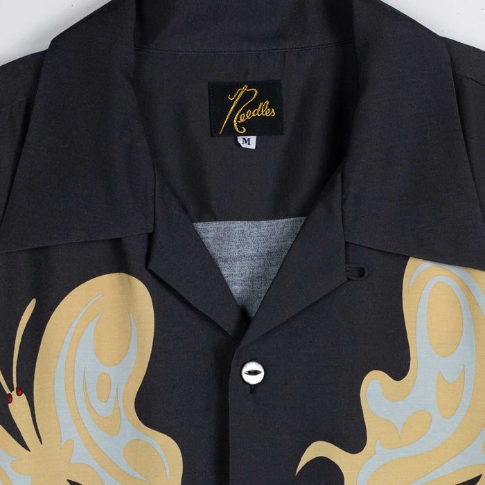 Needles x Kae Tanaka S/S ONE-UP SHIRT, Black