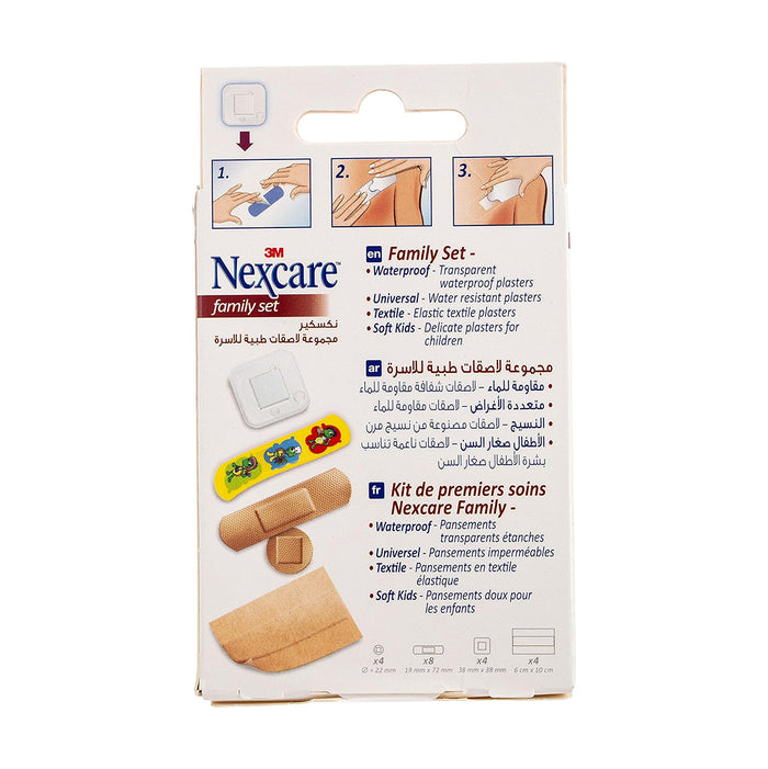 Nexcare Family Set Assorted Bandages - 20 Pieces, Medical Tape & Bandages